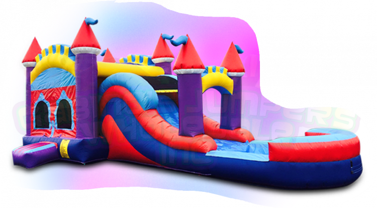 Bounce House W/ Slide Rental (Wet/Dry)